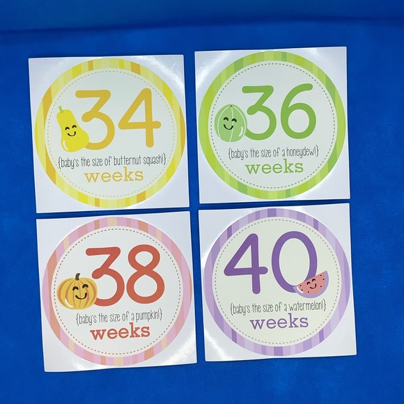 Pearhead Pregnancy Belly Stickers - Picture 5 of 6